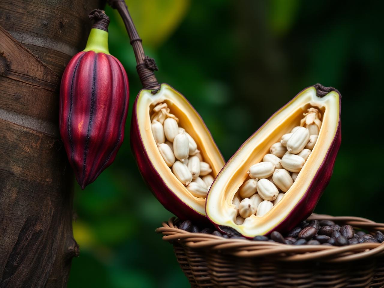 Cacao amazónico — Theobroma cacao