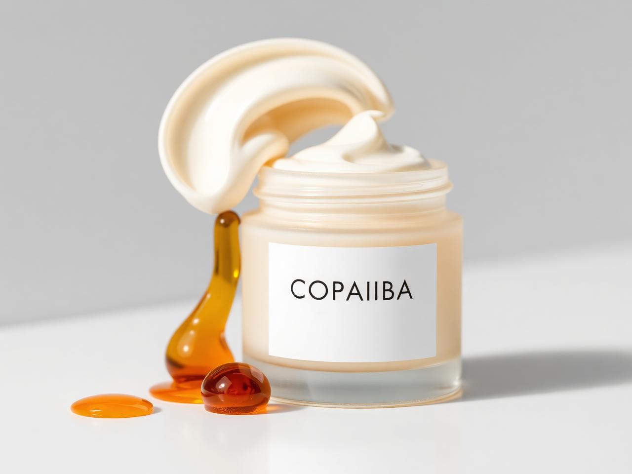 Crema facial de oleorresina de copaiba